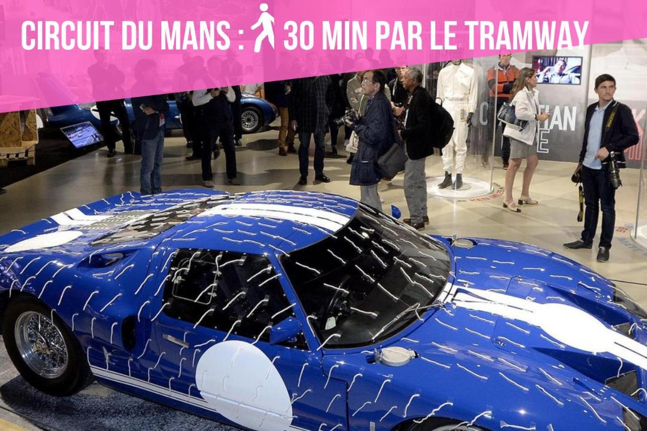 Apartament Tramway 12 Jaures Cosy Proche Gare Le Mans Zewnętrze zdjęcie